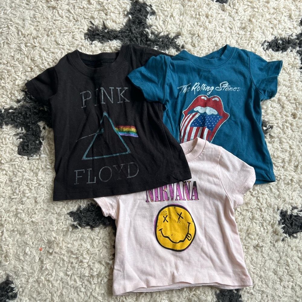 Baby Band Tee bundle for all 3.